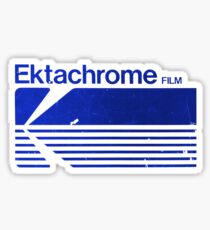 Vintage Photography: Kodak Ektachrome - Blue Sticker