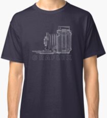 Vintage Photography - Graflex Blueprint (Version 2) Classic T-Shirt
