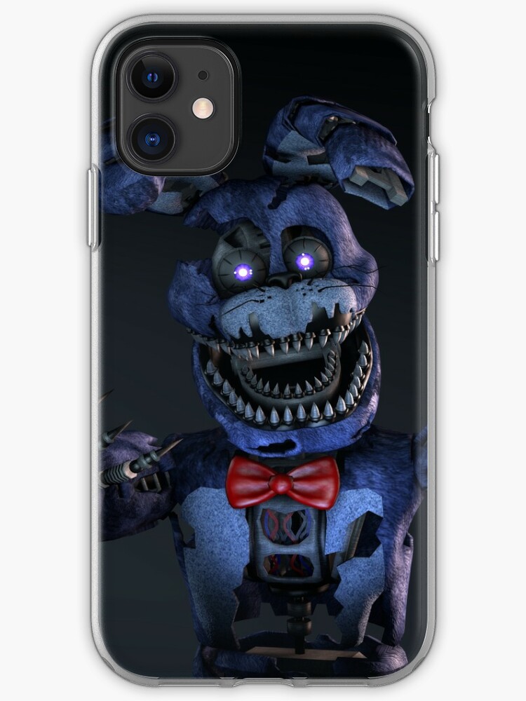 Fnaf Nightmare Bonnie Iphone Case Cover By Freeeman Redbubble