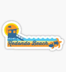 Redondo Beach - California. Sticker