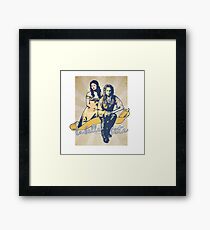 Vintage Rumbelle Framed Print