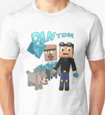 DanTDM The Diamond Minecart - Minecraft Youtuber Unisex T-Shirt