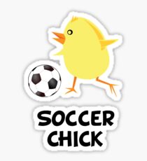Fußball-Küken Sticker