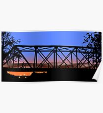 One Tree Hill Bridge Poster