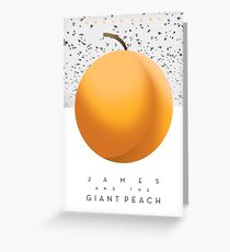 James & The Giant Peach Greeting Card