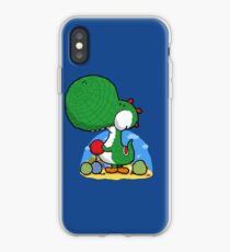 Wooly Egg Chucking Dinosaur iPhone Case