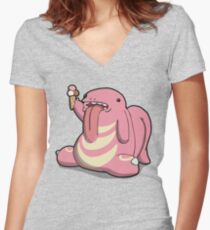 Number 108 Women's Fitted V-Neck T-Shirt