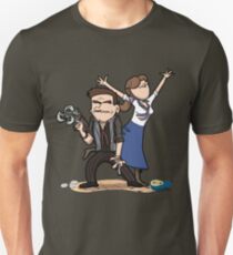 You know what, keep the girl. Dept is gone. Unisex T-Shirt