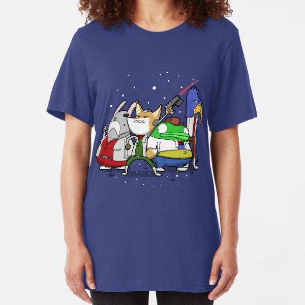 I see 'em up ahead. Let's rock 'n' roll! Slim Fit T-Shirt