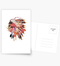 Indie skull Postcards