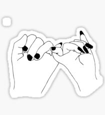 pinky promise Sticker