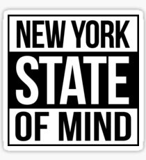 New York State of Mind Sticker