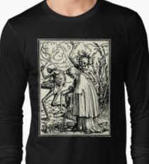 Camiseta de manga larga Dance of Death, Dance of macabre (Holbein)