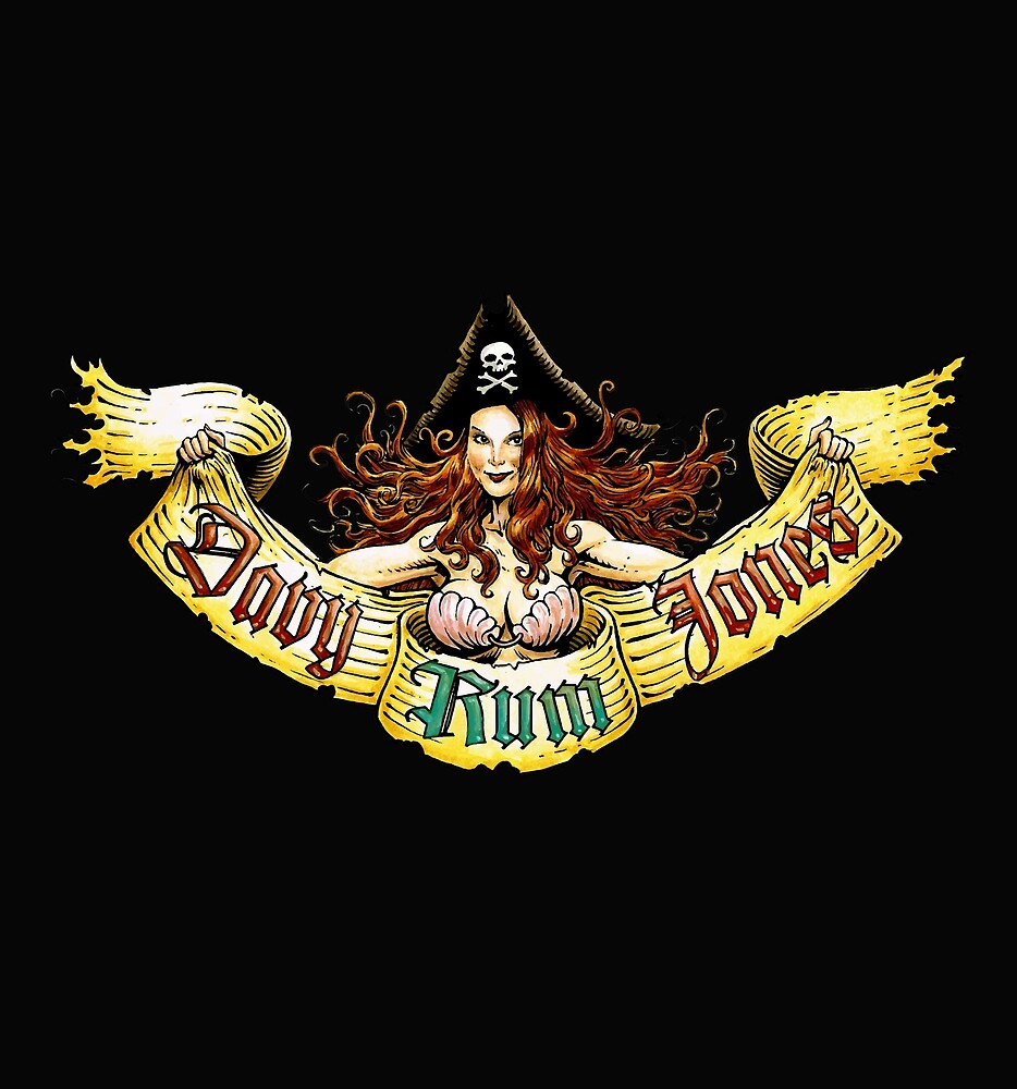 Davy Jones Rum Logo by RUSTED CROW SPIRITS