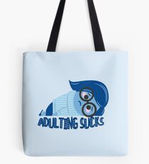 Erwachsene saugt Tote Bag
