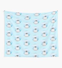 Simplistic Penguin Wall Tapestry