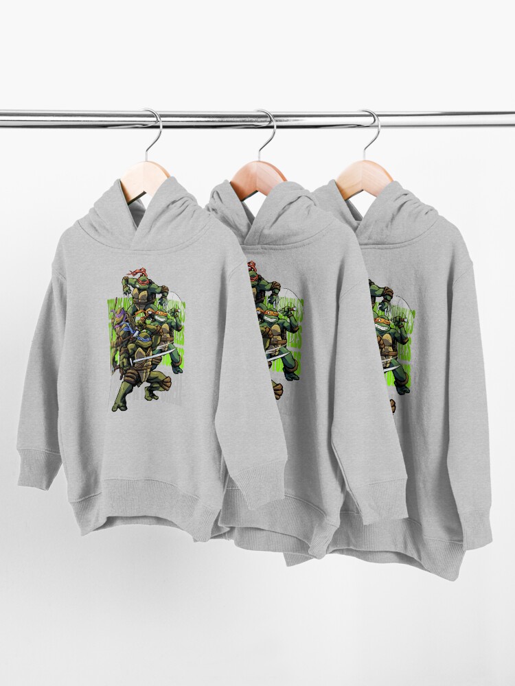 Alternate view of TURTLE POWER! Toddler Pullover Hoodie