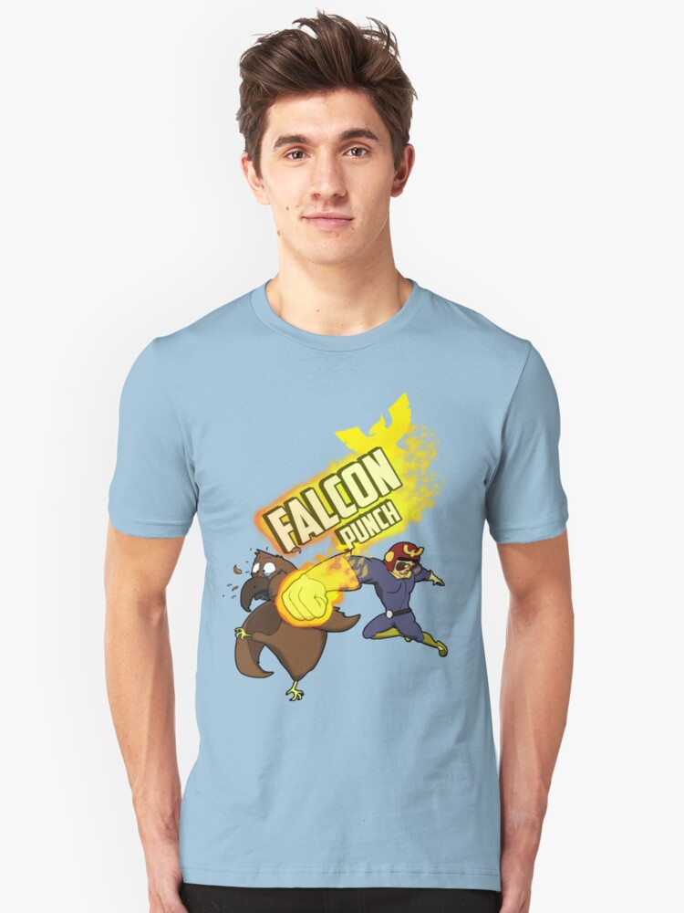 Alternate view of FALCON PUNCH! Slim Fit T-Shirt