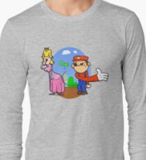 Princess Peach is in da' castle! Long Sleeve T-Shirt