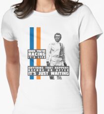 Steve McQueen Le Mans Women's Fitted T-Shirt