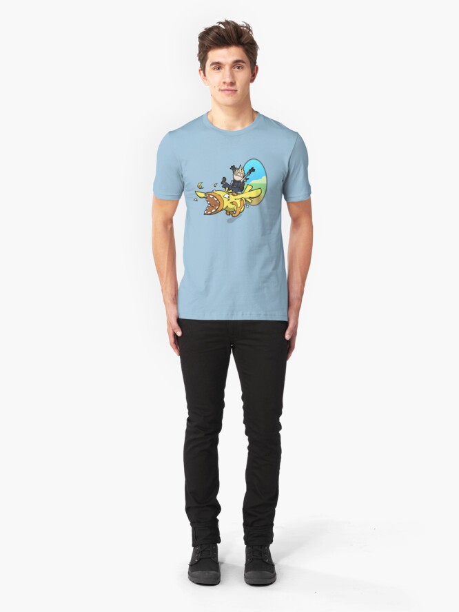 Alternate view of A magnificent creature Slim Fit T-Shirt