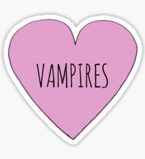 Vampire Love Sticker
