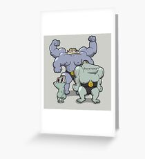 Number 66, 67 and 68 Greeting Card