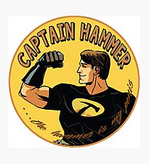 capt hammer Photographic Print