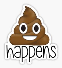 Shit Happens Emoji Sticker