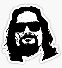 The Dude Abides The Big Lebowski Sticker