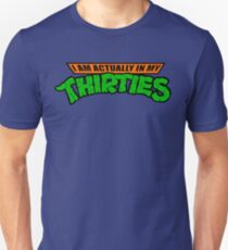Teenage Mutant Ninja Thirties HARDCORE Unisex T-Shirt