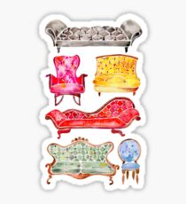 Victorian Lounge – Rainbow Palette Sticker
