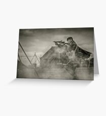 British WWII Soldier Greeting Card