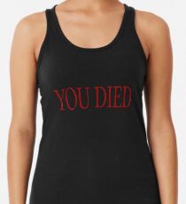 DU BIST GESTORBEN! Racerback Tank Top