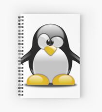 Cute Penguin Spiral Notebook