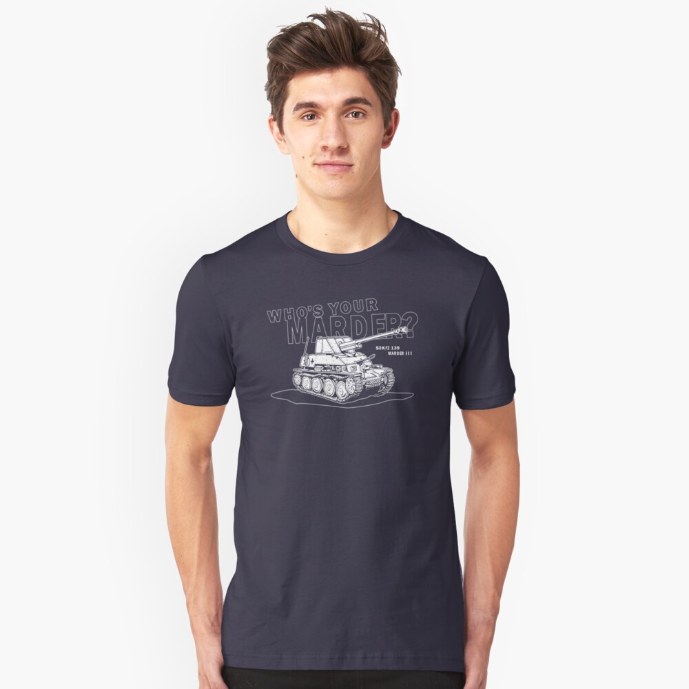 Marder III Anti-Tank Gun Slim Fit T-Shirt