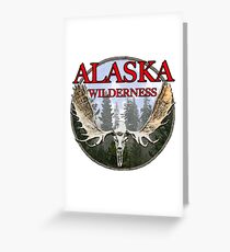 Alaska wilderness Greeting Card