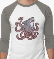 Cute Sharktopus Men's Baseball ¾ T-Shirt