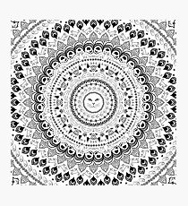 Lámina fotográfica Kitty Cat Mandala
