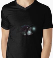 Deep sea angler - Diceratias nassa V-Neck T-Shirt