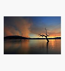 Smoke Rises Photographic Print