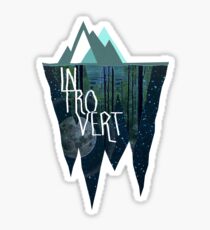 Introvert Sticker