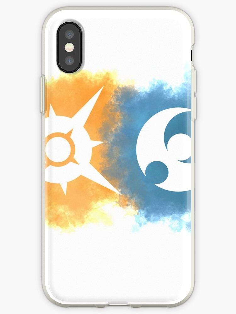 Pokemon Sun And Moon Logos Iphone Case By Erik1850
