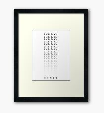 NOMAD Framed Print