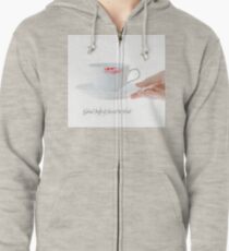 Good Help Is Hard To Find. Zipped Hoodie