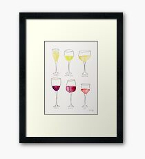 Wine Collection Framed Print