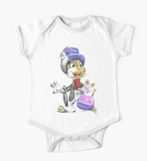 Charcoal and Oil - Jiminy Cricket One Piece - Short Sleeve
