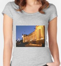 Parliament House, Melbourne Women's Fitted Scoop T-Shirt