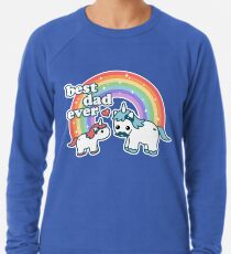 Bester Einhorn-Vati Leichter Pullover