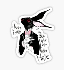 The Black Hare Sticker